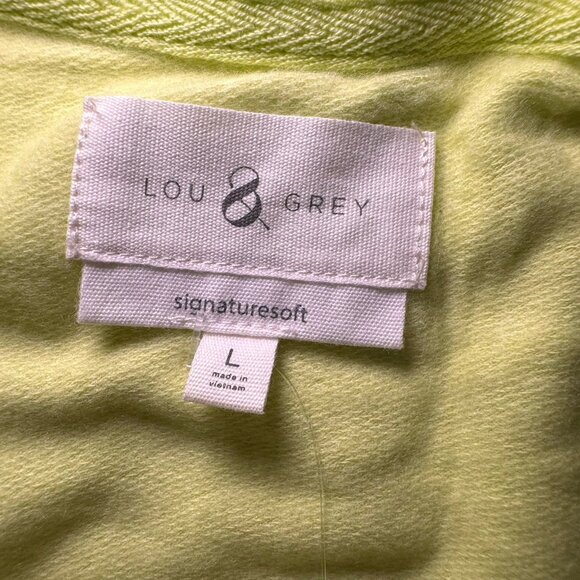 Lou & Grey Signature Soft Pull On Lounge Shorts And Shirt Set Medium Large - Picture 6 of 7